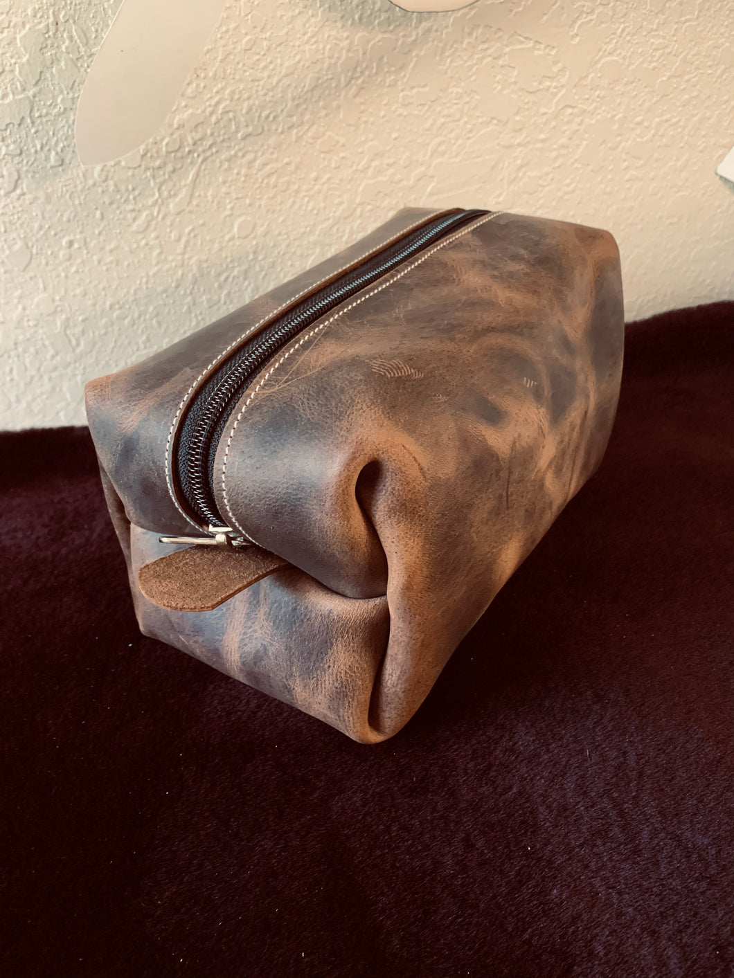 Oil Tan Shave Bag  Call (970) 529-0432 to Order